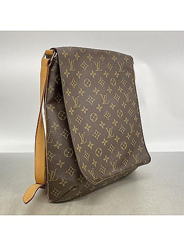 Louis Vuitton Louis Vuitton Monogram Musette Shoulder Bag M51256 Brown Women's (view 2)
