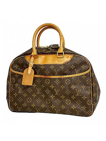 Louis Vuitton Louis Vuitton Monogram Deauville Handbag M47270 Brown Women's (view 1)