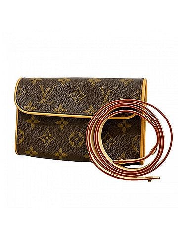 Louis Vuitton Louis Vuitton Bag/Waist Bag Monogram Pochette Florentine M51855 Brown Women's (view 1)