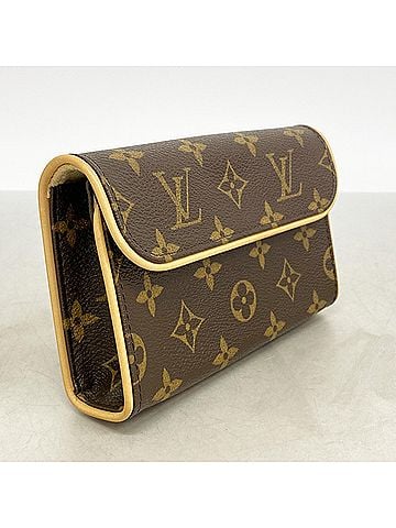Louis Vuitton Louis Vuitton Bag/Waist Bag Monogram Pochette Florentine M51855 Brown Women's (view 2)