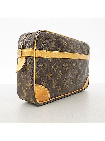 Louis Vuitton Louis Vuitton Monogram Compiegne 28 Clutch Bag M51845 Brown Men's (view 2)
