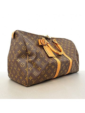 Louis Vuitton Louis Vuitton Bags - Boston Monogram Keepall 45 M41428 Brown Men's & Women's (view 2)