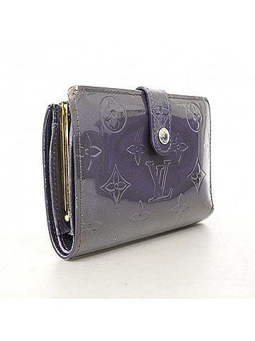 Louis Vuitton Louis Vuitton Vernis Portemonnaie Viennois Wallet M91362 Indigo Ladies (view 2)