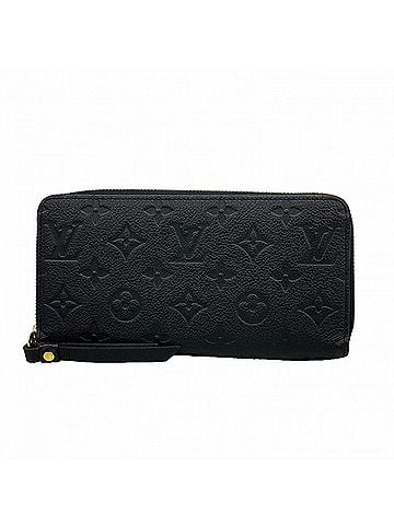 Louis Vuitton Louis Vuitton Monogram Empreinte Zippy Wallet M61864 Noir (Men's/Women's) (view 1)