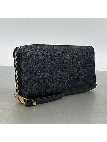 Louis Vuitton Louis Vuitton Monogram Empreinte Zippy Wallet M61864 Noir (Men's/Women's) (view 2)