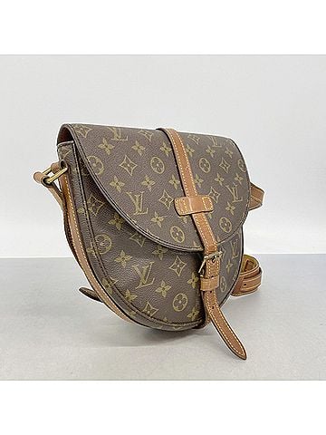 Louis Vuitton Louis Vuitton Monogram Chantilly GM Shoulder Bag M40647 Brown Women's (view 2)