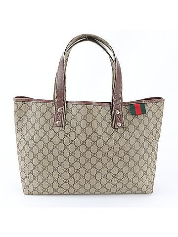 Gucci Gucci GG Supreme 211134 Leather Tote Bag Handbag Shoulder for Men (view 1)