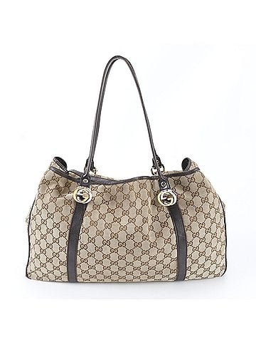 Gucci Gucci GG Canvas Twins 232956 Leather Tote Bag Handbag Shoulder for Women (view 1)
