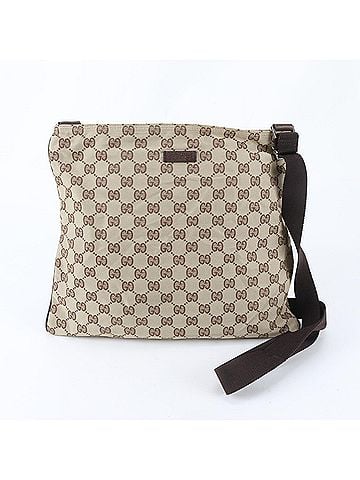 Gucci Gucci GG Canvas 132999 Leather Shoulder Bag, Crossbody Messenger Bag for Men (view 1)
