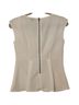 Ann Taylor 100% Polyester White Sleeveless Blouse Size XS - photo 2