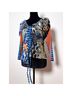 Save The Queen Floral Graphic Blue T-Shirt Size S - photo 4