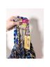 Save The Queen Floral Graphic Blue T-Shirt Size S - photo 6