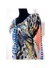 Save The Queen Floral Graphic Blue T-Shirt Size S - photo 5