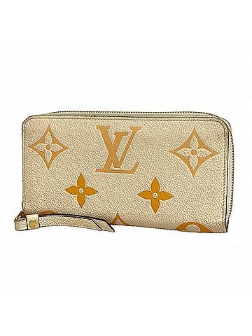 Louis Vuitton Louis Vuitton Monogram Empreinte By the Pool Zippy Wallet M80402 Cream Saffron Women's Long P2998795 (view 1)