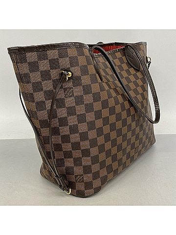 Louis Vuitton Louis Vuitton Damier Neverfull MM Tote Bag N51105 Ebene Women's P2990583 (view 2)