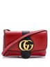 Gucci 100% Leather Red Black Arli Shoulder Bag Leather Medium One size - photo 1