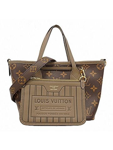 Louis Vuitton Louis Vuitton Monogram Neverfull Inside Out BB Tote Bag M12109 Dark Fango 2-way bag for women P2952300 (view 1)