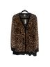 Chico's Animal Print Leopard Print Brown Black Cardigan Size XXL - photo 1