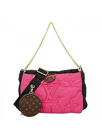 Louis Vuitton Louis Vuitton Monogram Multi Pochette Accessoires Shoulder Bag M58980 Black Fuchsia 2-way bag for women P2950692 (view 1)