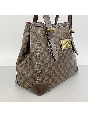 Louis Vuitton Louis Vuitton Damier Hampstead MM Tote Bag N51204 Ebene Women's P2949206 (view 2)