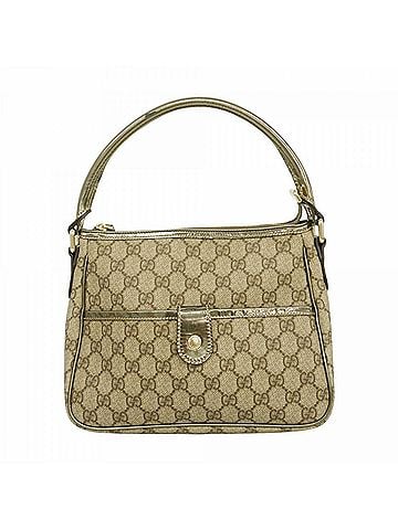 Gucci Gucci GG Supreme handbag, 190258, brown champagne, women's, P3052085 (view 1)