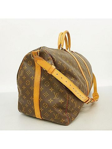 Louis Vuitton Louis Vuitton Bag/Boston Bag Monogram Keepall Bandoulière 55 M41414 Brown Men's/Women's P3040610 (view 2)