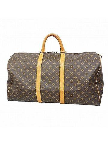 Louis Vuitton Louis Vuitton Bag/Boston Bag Monogram Keepall 55 M41424 Brown Men's/Women's P3025776 (view 1)