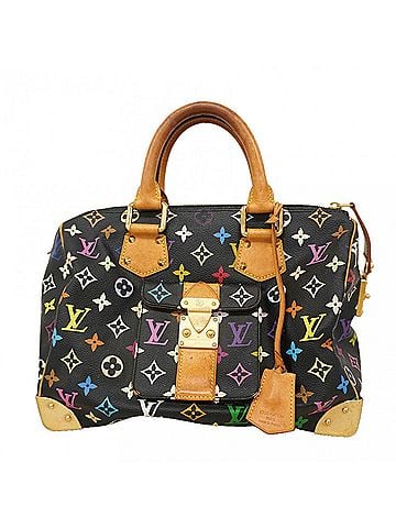 Louis Vuitton Louis Vuitton Monogram Multicolor Speedy 30 Handbag M92642 Noir (Women's) P3025452 (view 1)