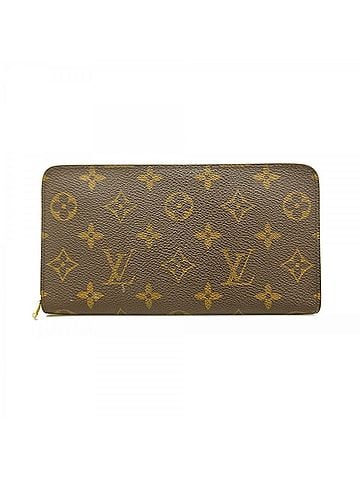Louis Vuitton Louis Vuitton Monogram Portemonnaie Zip Long Wallet M61727 Brown Women's P3025232 (view 1)