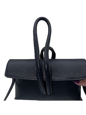 Borse in Pelle KnottedLoop Leather Shoulder Bag (view 2)