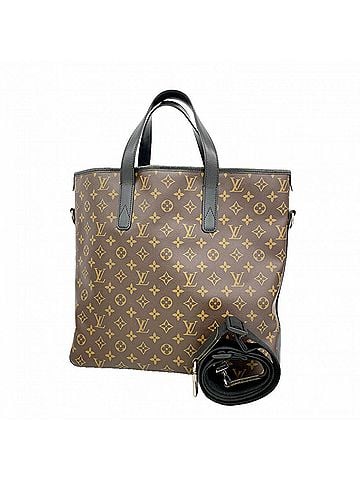 Louis Vuitton Louis Vuitton Monogram Macassar Davis Tote Bag M56708 Brown 2-way bag for men P3021824 (view 1)