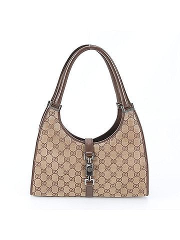 Gucci Gucci Jackie GG Canvas 01719 Leather x Handbag Tote Bag for Women (view 1)