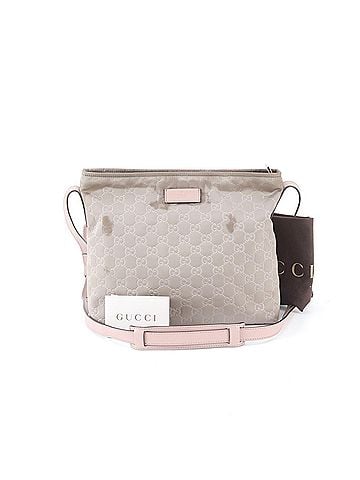 Gucci Gucci GG Nylon 314529 Leather Shoulder Bag with Control Card, Crossbody Handbag for Women (view 1)