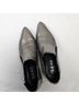 L.A.M.B. Snake Print Silver Boots Size 8 1/2 - photo 7