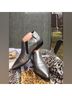 L.A.M.B. Snake Print Silver Boots Size 8 1/2 - photo 9