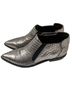 L.A.M.B. Snake Print Silver Boots Size 8 1/2 - photo 1