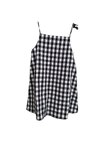 Zara plaid mini dress Casual Dress (view 1)