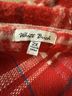 White Birch 100% Polyester Plaid Red Button-Down Shirt Size 2X - photo 3