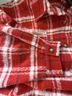 White Birch 100% Polyester Plaid Red Button-Down Shirt Size 2X - photo 5