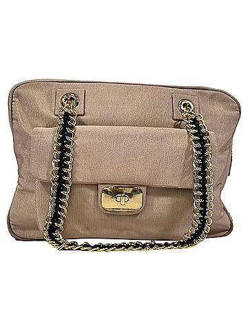 Moschino Love Moschino Chain Shoulder Bag in Pink Cotton (view 1)