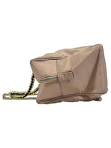 Moschino Love Moschino Chain Shoulder Bag in Pink Cotton (view 2)