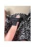 Anthropologie 100% Silk Zebra Print Black White Jumpsuit Size S - photo 3