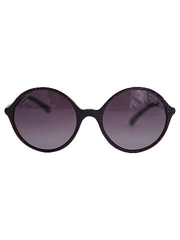 Chanel Chanel CH5391H Round Sunglasses with Pearl in Red Acetate (view 1)