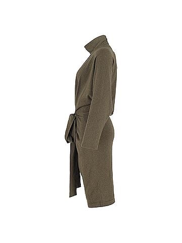 Tom Ford Tom Ford Belted Jumper Dress In Green Cashmere (view 2)