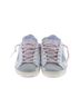 Golden Goose White Gray Pink Sneakers Size 9 - photo 2
