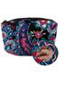 Vera Bradley Paisley Blue Pink Makeup Bag One size - photo 1