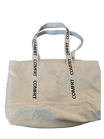 Comfrt White Tote Bag Tote (view 2)