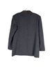 Express 100% Wool Plaid Gray Blue Blazer Size L - photo 2