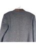 Express 100% Wool Plaid Gray Blue Blazer Size L - photo 7