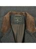 Express 100% Wool Plaid Gray Blue Blazer Size L - photo 9